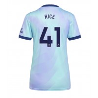 Camisa de Futebol Arsenal Declan Rice #41 Equipamento Alternativo Mulheres 2024-25 Manga Curta